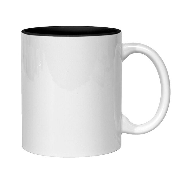 11oz Durham Mug - Two Tone - Black