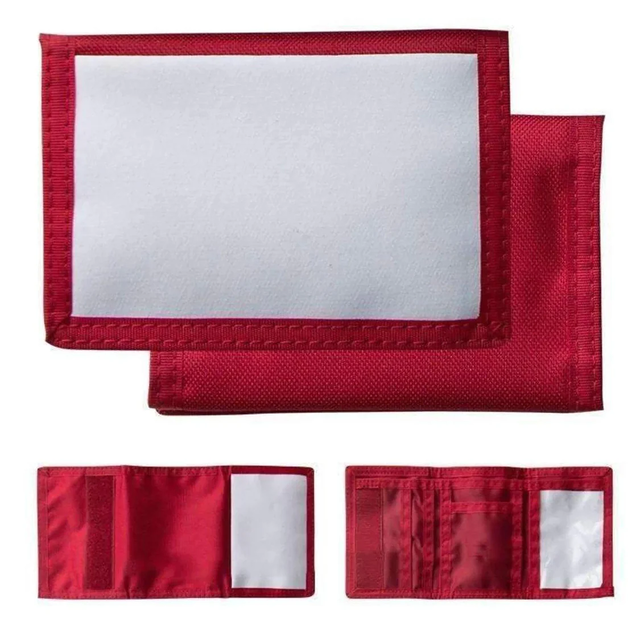Nylon Wallet - Red