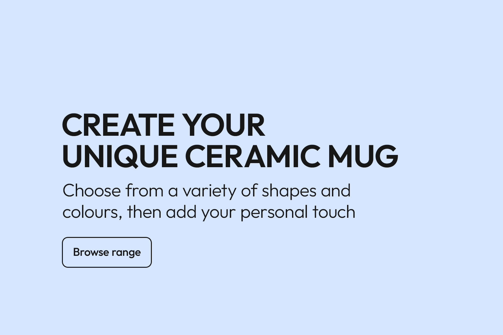 Ceramic mugs