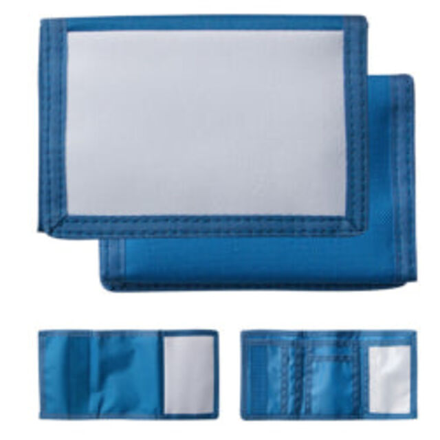 Nylon Wallet - Blue