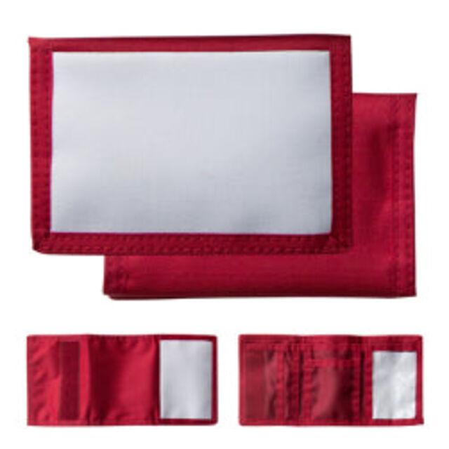 Nylon Wallet - Red
