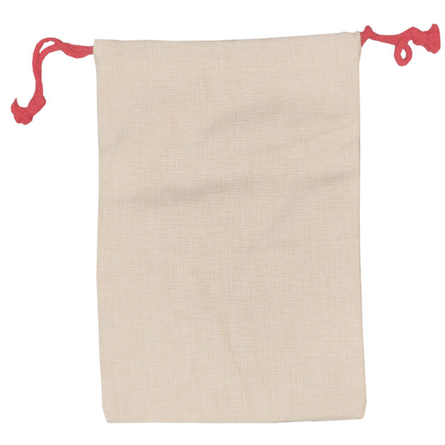 Linen Style Drawstring Bag - 50cm x 68cm