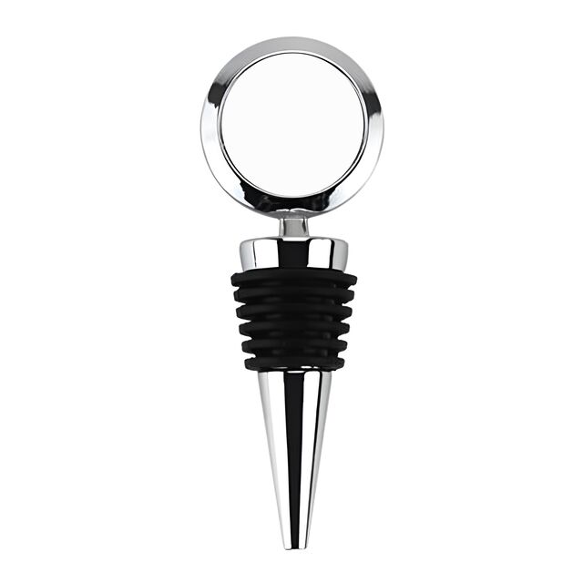 Metal Bottle Stopper - Round