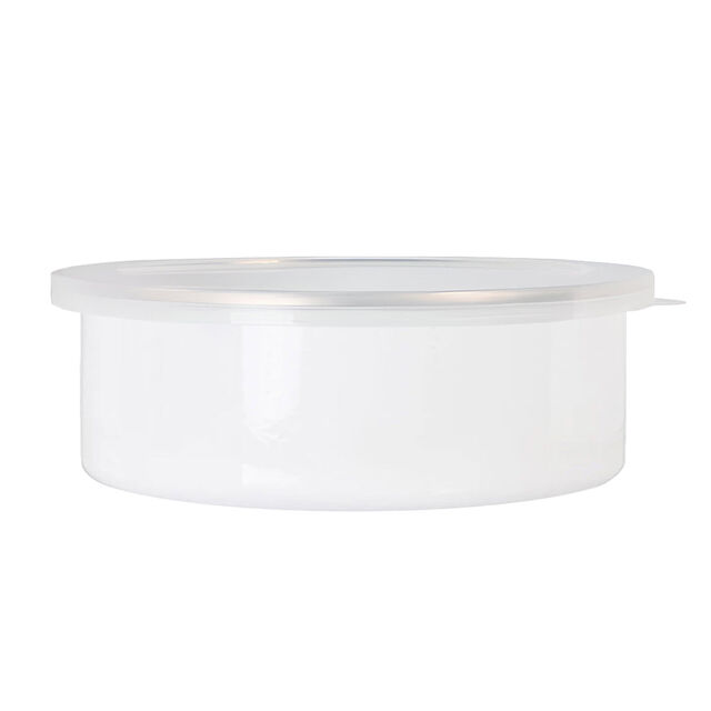 20oz Enamel Bowl With Lid