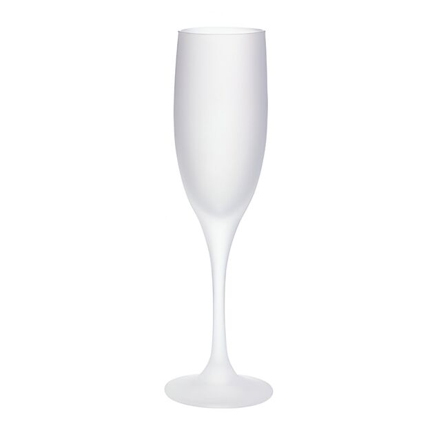 190ml Frosted Glass Champagne Flute