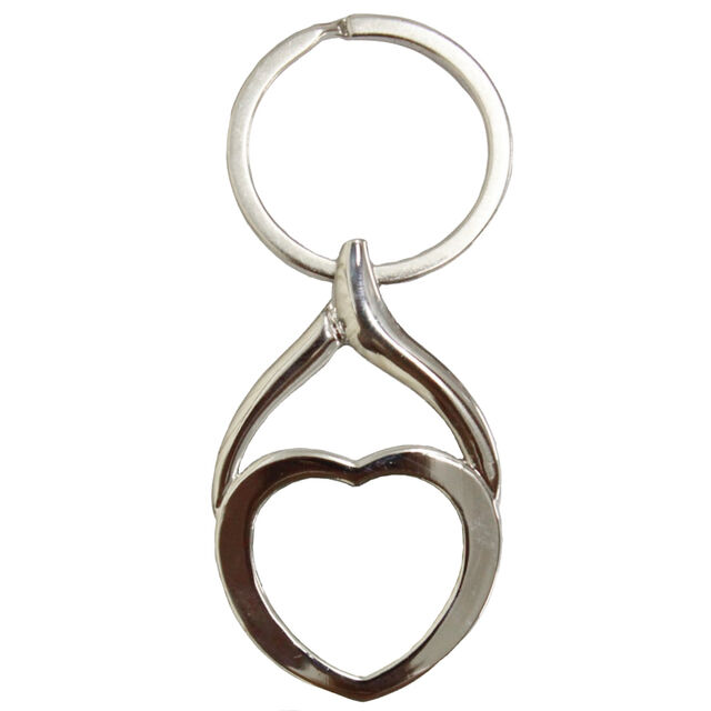 Metal Keyring - Heart Shape