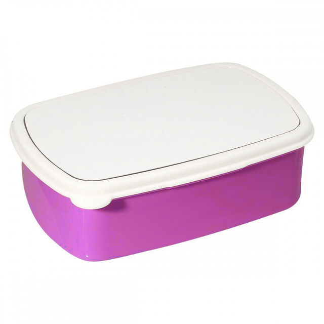 Small Plastic Lunchbox - Pink