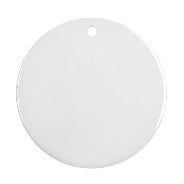 Hanging Ceramic Ornament - Round