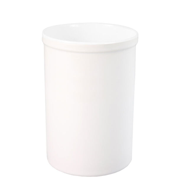 15oz Ceramic Pen Pot/ Pencil Holder - White