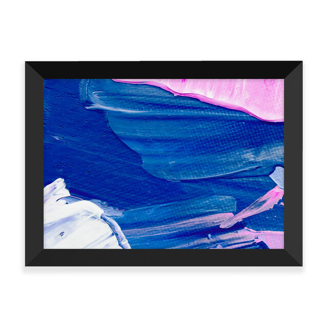 Custom Landscape A4 Wall Print - Black Frame