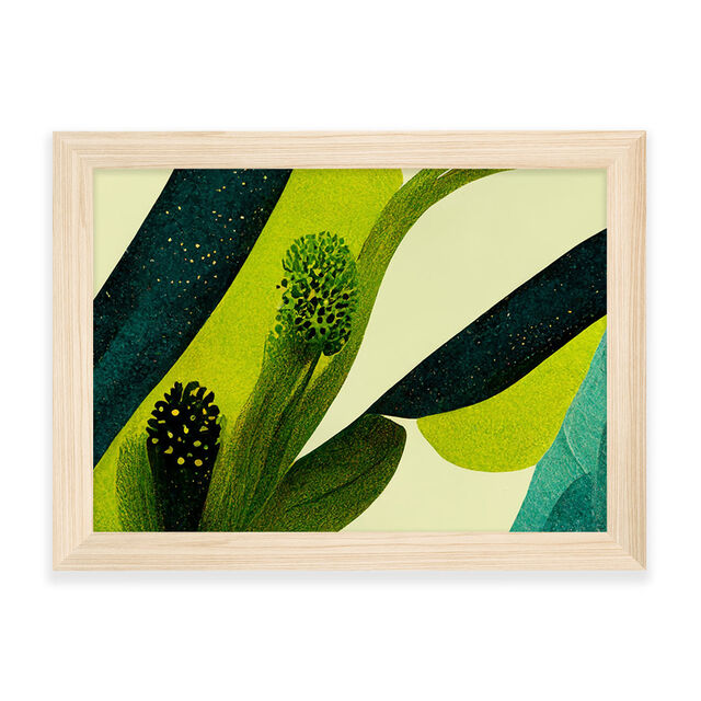 Custom Landscape A3 Wall Print - Natural Frame
