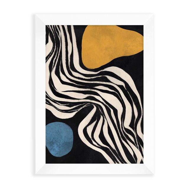 Custom A4 Wall Print - White Frame