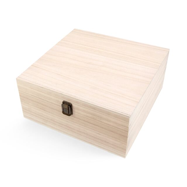Engraved Large Wooden Box